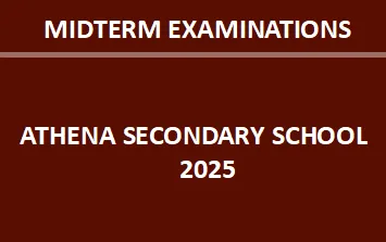 Download Athena Form one midterm examination past paper Augast 2025