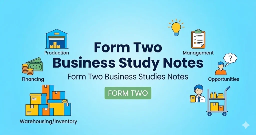 Form Two Business Studies Notes orm-two-business-studies-notes image